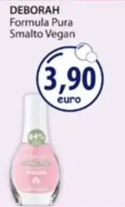 Acqua & Sapone Deborah Formula Pura Smalto Vegan offerta