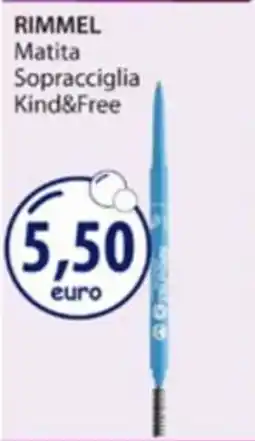 Acqua & Sapone Rimmel Matita Sopracciglia Kind&Free offerta