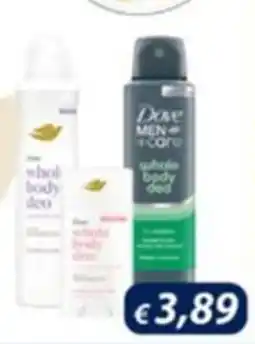 Acqua & Sapone Dove whole body deo offerta