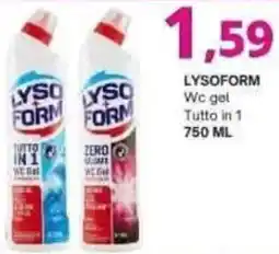 Irys Lysoform Wc gel Tutto in 1 offerta