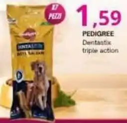 Irys Pedigree Dentastix triple action offerta