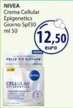 Acqua & Sapone NIVEA Crema Cellular Epigenetics Giorno Spf30 offerta