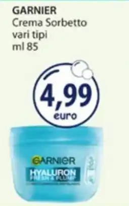 Acqua & Sapone Garnier Crema Sorbetto offerta