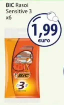 Acqua & Sapone BIC Rasoi Sensitive 3 offerta