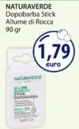 Acqua & Sapone Naturaverde Dopobarba Stick Allume di Rocca offerta