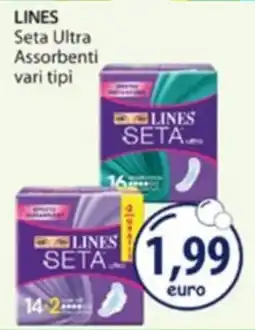 Acqua & Sapone Lines seta ultra assorbenti offerta