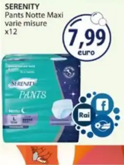 Acqua & Sapone Serenity Pants Notte Maxi offerta