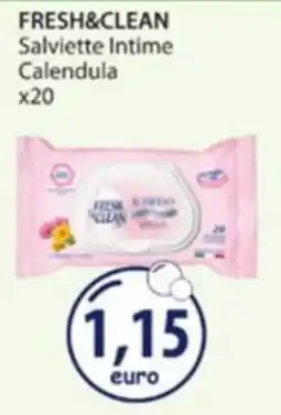 Acqua & Sapone Fresh&Clean Salviette Intime Calendula offerta