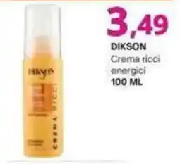 Irys Dikson crema ricci energici offerta