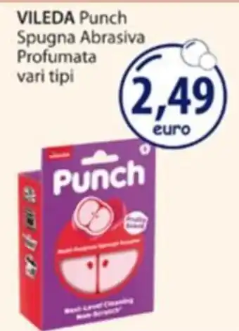 Acqua & Sapone Vileda Punch spugna abrasiva profumata offerta