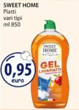 Acqua & Sapone Sweet Home gel lavapiatti offerta
