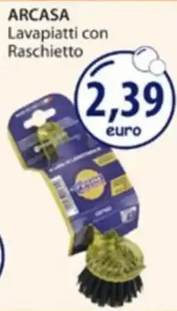 Acqua & Sapone Arcasa lavapiatti con raschietto offerta