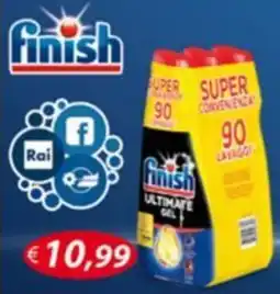 Acqua & Sapone Finish Ultimate Gel offerta