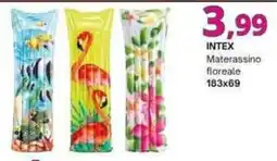 Irys Intex materassino floreale offerta