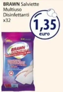 Acqua & Sapone Brawn salviette multiuso disinfettanti offerta