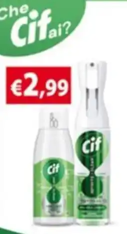 Acqua & Sapone Cif offerta