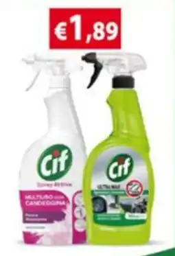 Acqua & Sapone Cif Spray All'Arve Multiblocco con Candeggina offerta