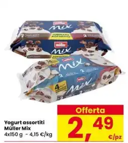 Eurospar Yogurt assortiti Müller Mix offerta