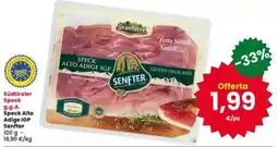 Interspar Speck Alto Adige IGP Senfter offerta