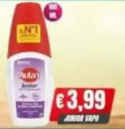 Irys Autan Junior offerta