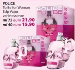 Acqua & Sapone Police to be for woman offerta