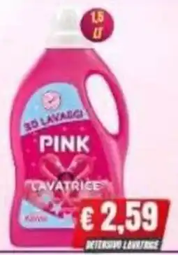 Irys Pink lavatrice offerta