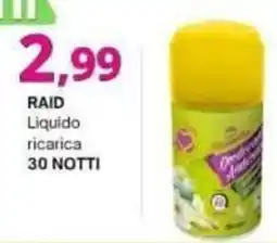 Irys Raid liquido ricarica offerta