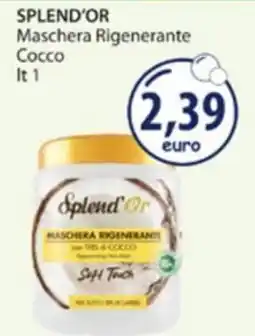 Acqua & Sapone Splend'Or Maschera Rigenerante Cocco offerta