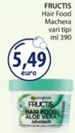 Acqua & Sapone Fructis hair food aloe vera offerta