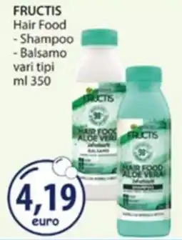 Acqua & Sapone Fructis Hair Food Aloe Vera offerta