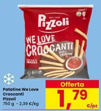 Patatine We Love Croccanti Pizzoli
