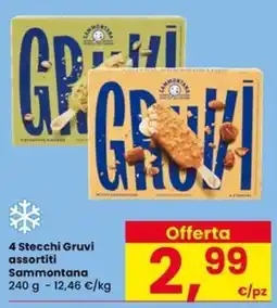 Eurospar Stecchi Gruvi assortiti Sammontana offerta
