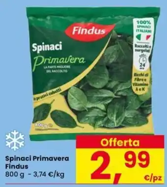 Spinaci Primavera Findus