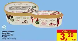 Eurospar Gelato Affogato Carte d'Or offerta