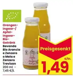 Interspar Bevanda Bio Arancia e Zenzero o Mela e Zenzero Trevisan offerta
