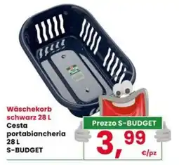 Interspar Cesta portabiancheria S-BUDGET offerta