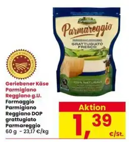 Interspar Parmareggio Parmigiano Reggiano grattugiato offerta