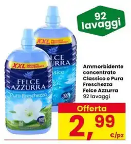 Eurospar Ammorbidente concentrato Felce Azzurra offerta