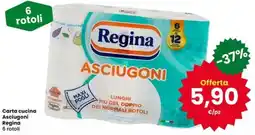 Eurospar Carta cucina Asciugoni Regina offerta