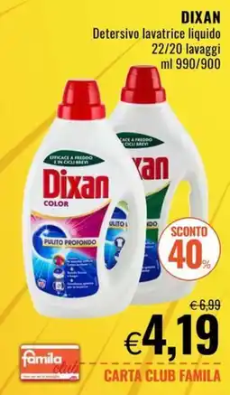 Famila Market Dixan Color offerta