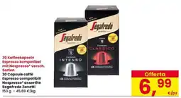 Interspar Segafredo Zanetti Espresso compatibili Nespresso* assortite offerta