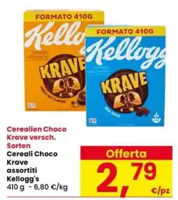 Interspar Cerealien Choco Krave assortiti Kellogg's offerta