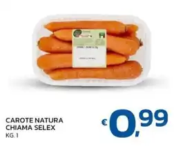 Ok Market Carote natura Chiama Selex offerta