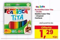 Interspar Buntstifte Color Tita Carioca offerta