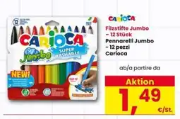 Interspar Filzstifte Jumbo Carioca offerta