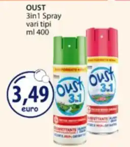 Acqua & Sapone Oust 3in1 Spray offerta