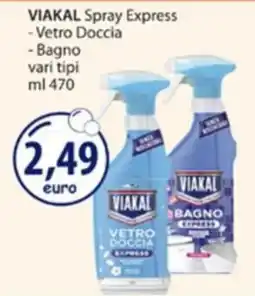 Acqua & Sapone VIAKAL Spray Express Vetro Doccia offerta