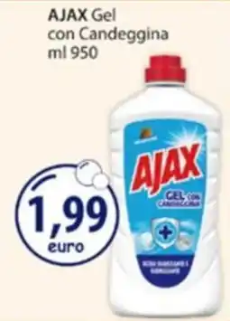 Acqua & Sapone Ajax gel con candeggina offerta