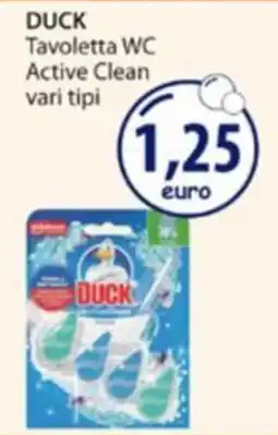 Acqua & Sapone Duck tavoletta wc active clean offerta