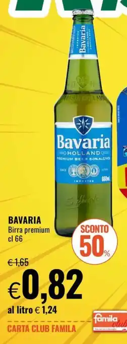 Famila Market Bavaria Birra premium offerta